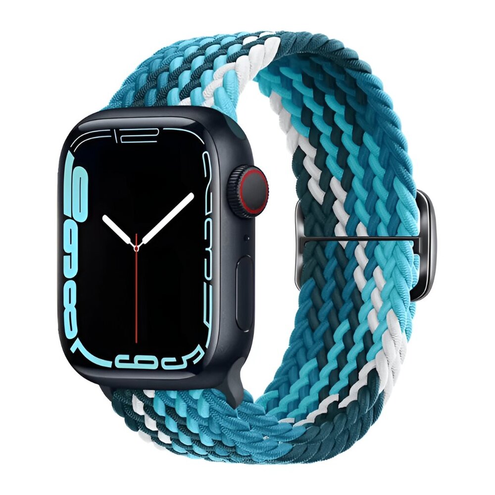 NEW Adjustable Braided Color Strap Band For Apple Watch